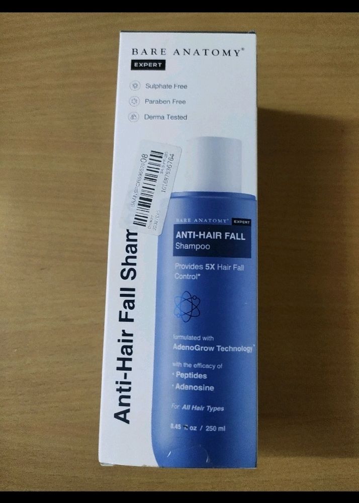 New Anti Hairfall Shampoo Bare Anatomy