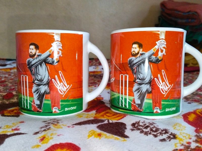 Ms Dhoni Coffe Cup Pack Of-2