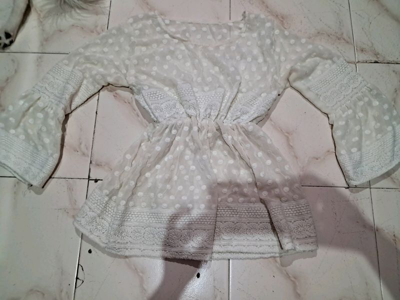 Chikankari Top