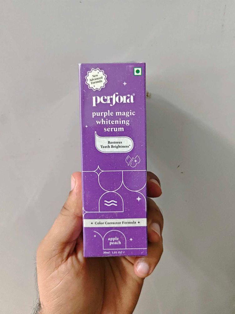 perfora Purple Magic Teeth Whitening Serum