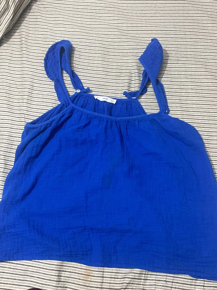 Royal Blue Mango Stylish Top