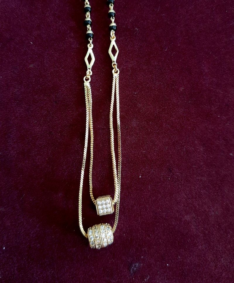 1gm Gold Plated Mangalsutra