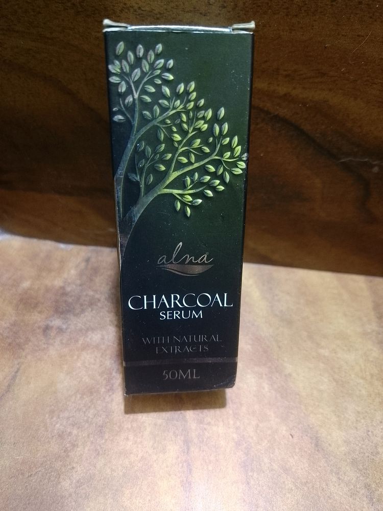 New Charcoal Face Serum