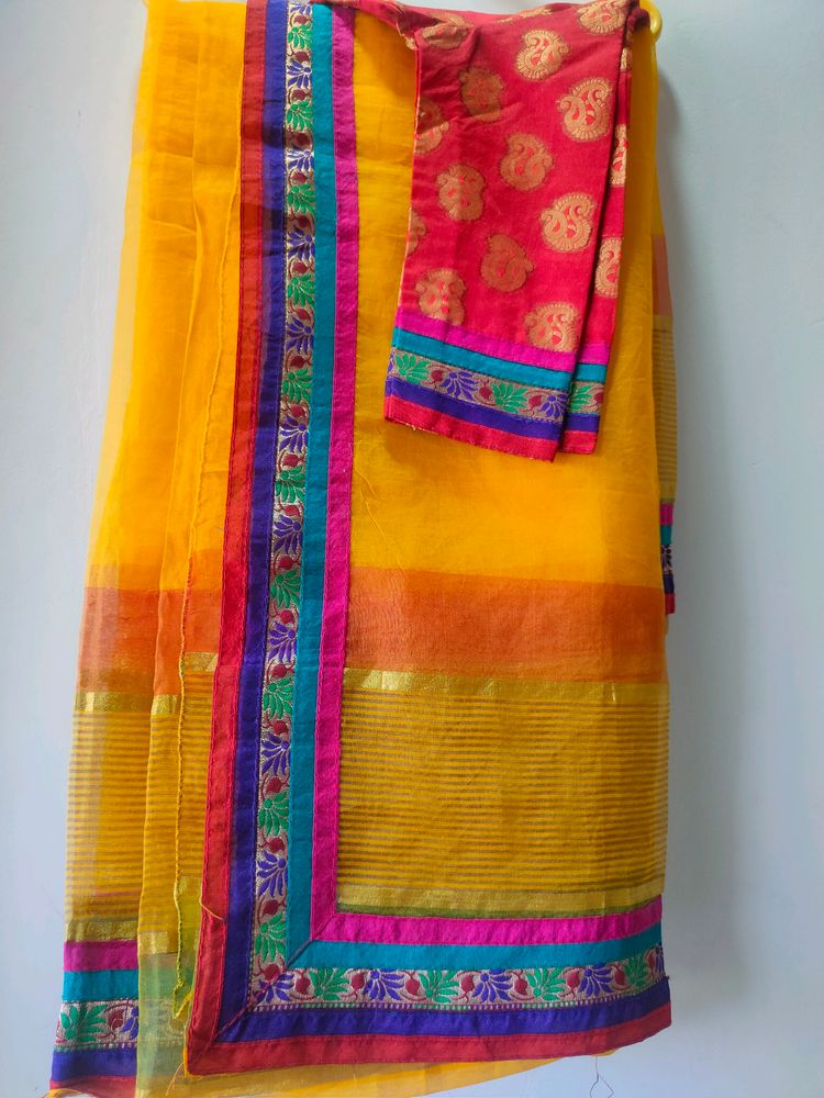 Sale Border Design Saree