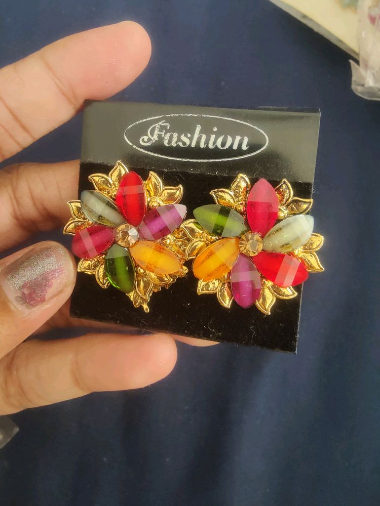 Stud & 4 Rings Combo @offer @90 Rs