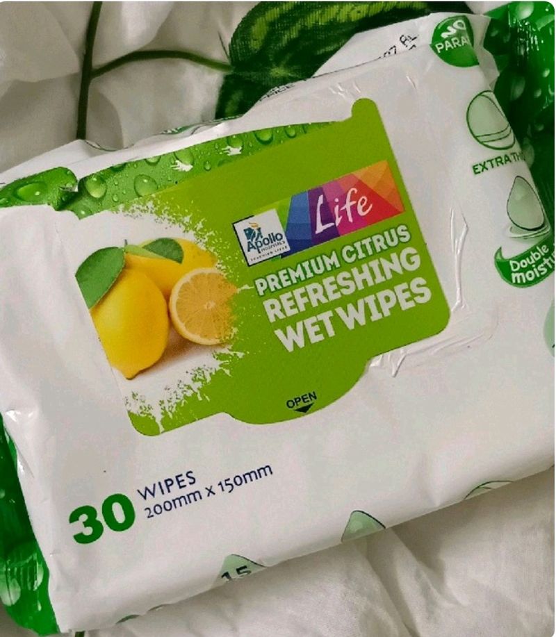 Brand New Wet Wipes From Apollo