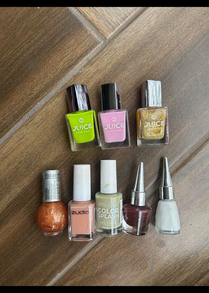 Swiss Beauty & Other Nail Polish In A Combo Of 8