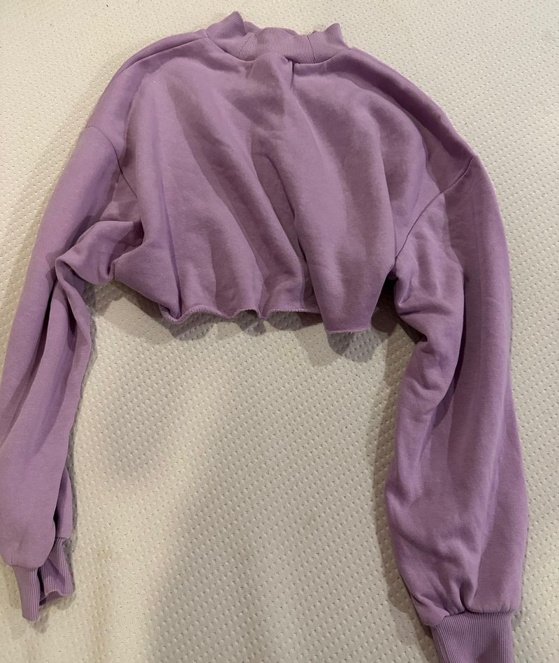 H&M Cropped Sweatshirt