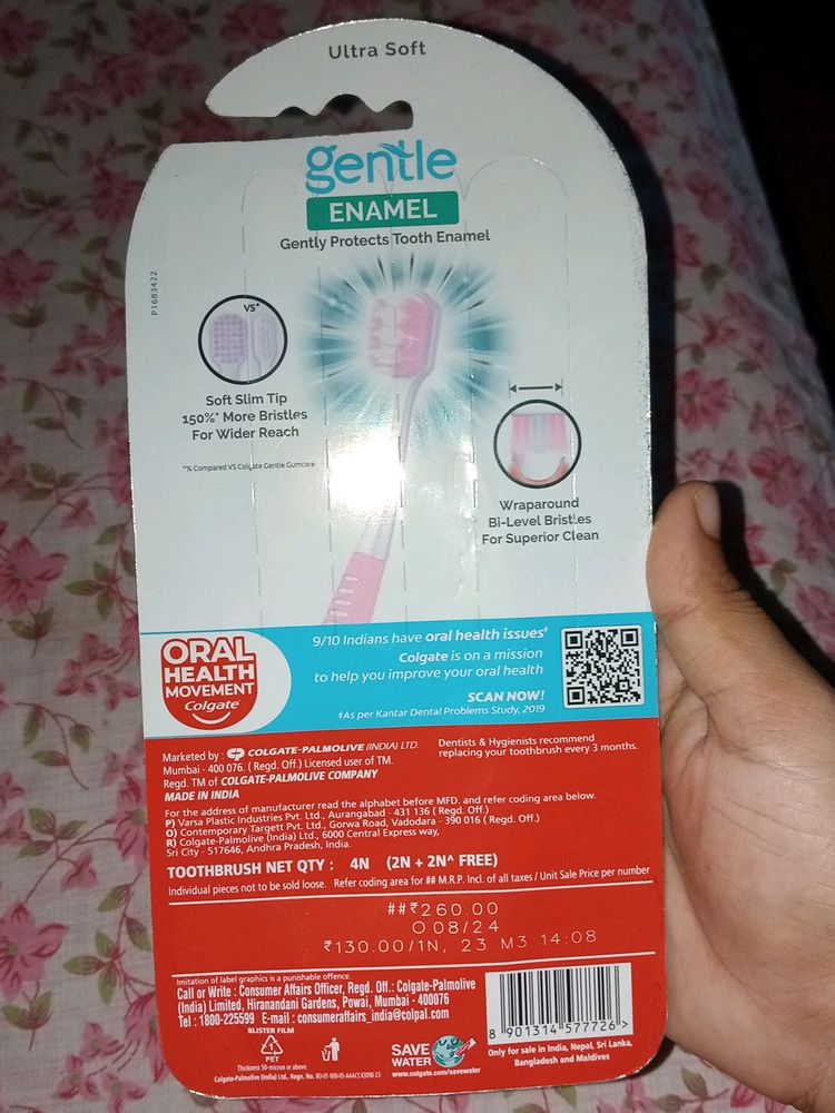 Colgate Gentle Enamel Toothbrush