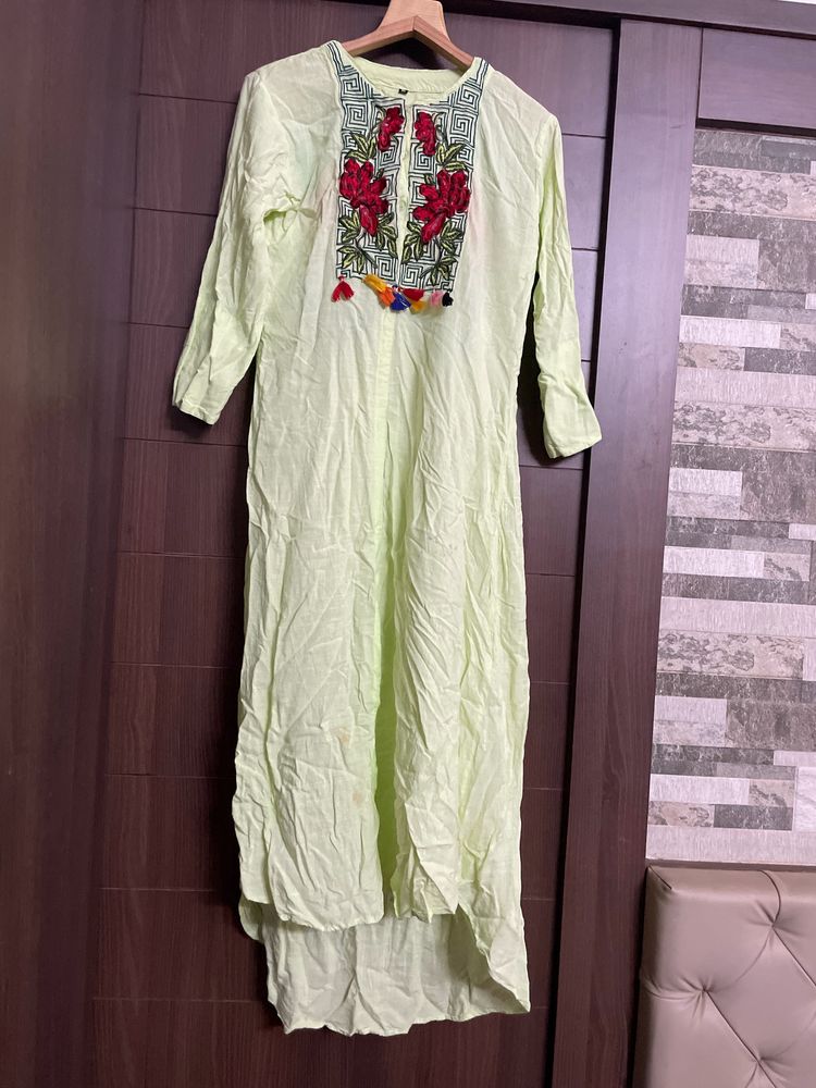 Women Kurti Size M