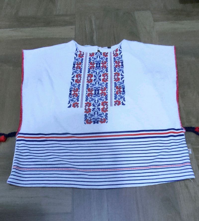 Girls Kaftan Style Top