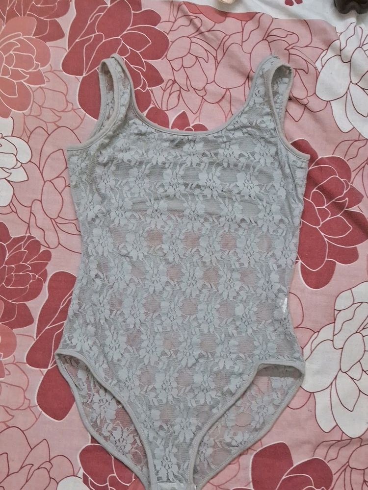 Grey Bodysuit