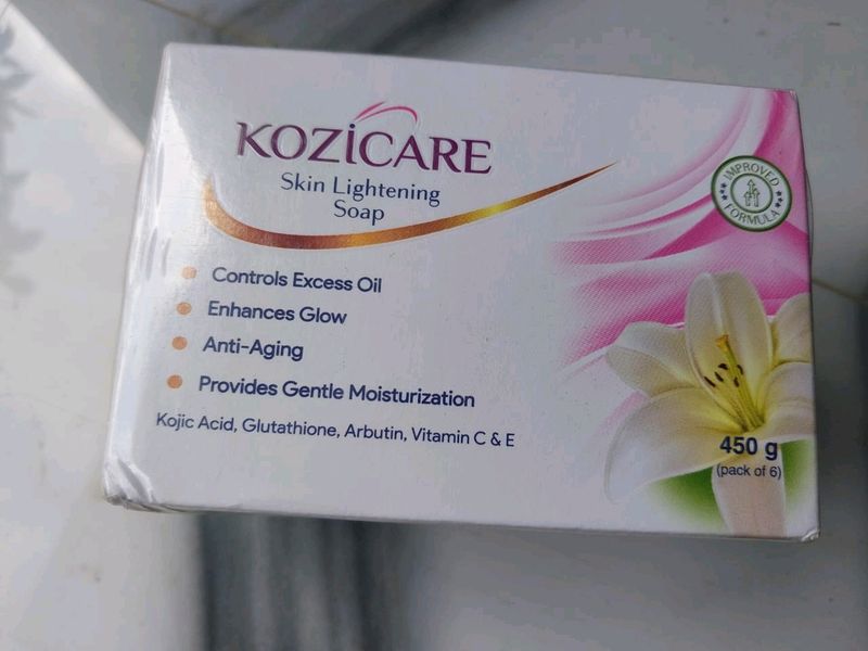 KOZICARE KOJIC ACID SOAP PACK OF 6