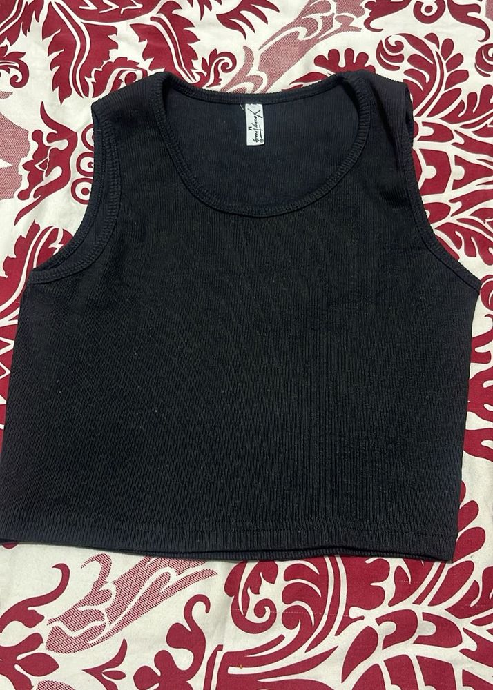 Basic Black Tank Top