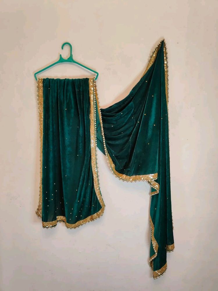 Dupatta Green