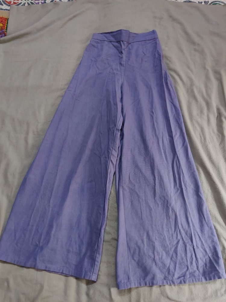 Purple Stylish Pallazo Pant