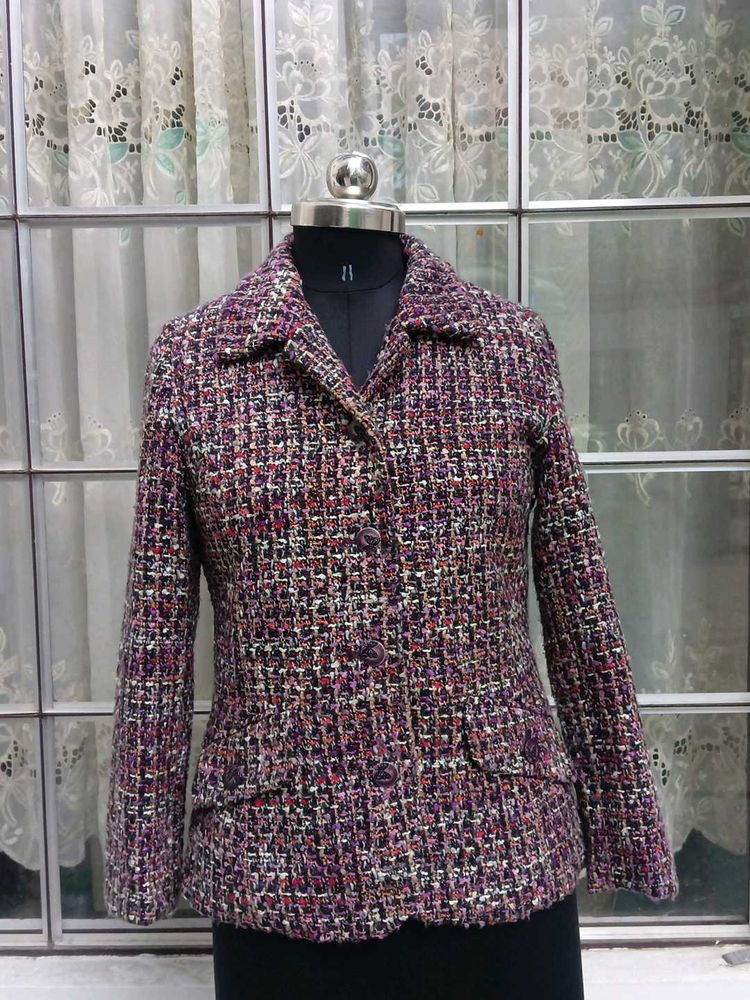 Korean Tweed Coat