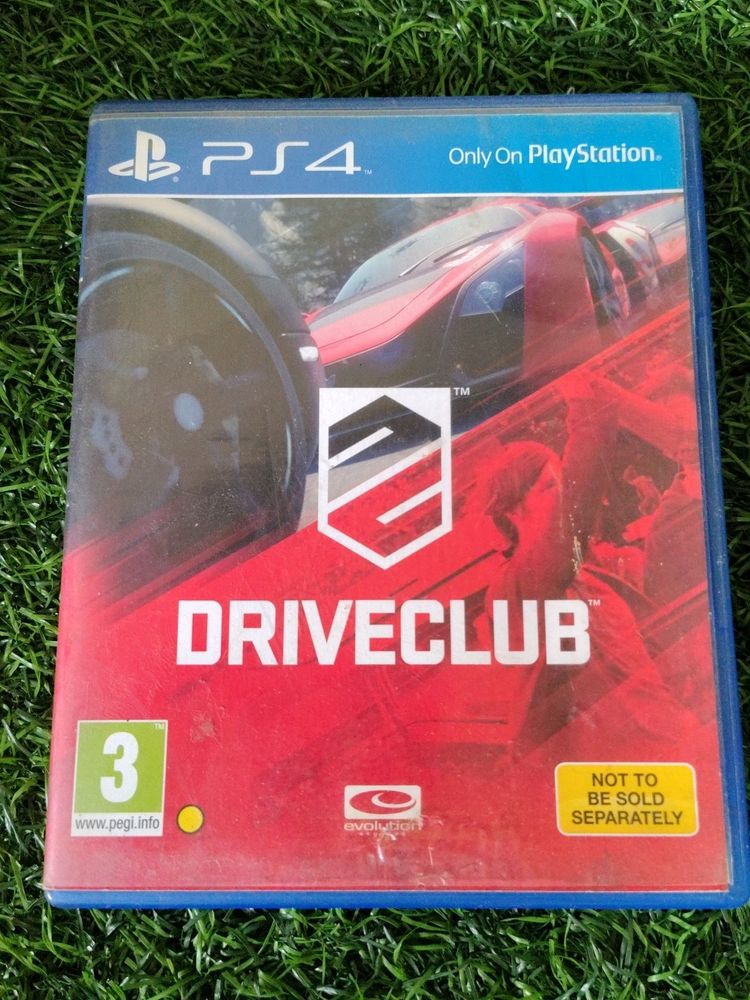 Sony PlayStation PS4 Driveclub