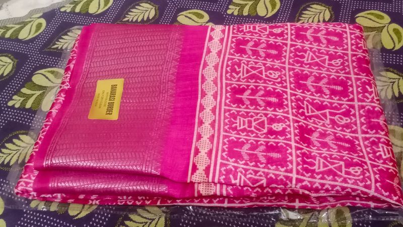 New Semi Dola Silk Saree Trending