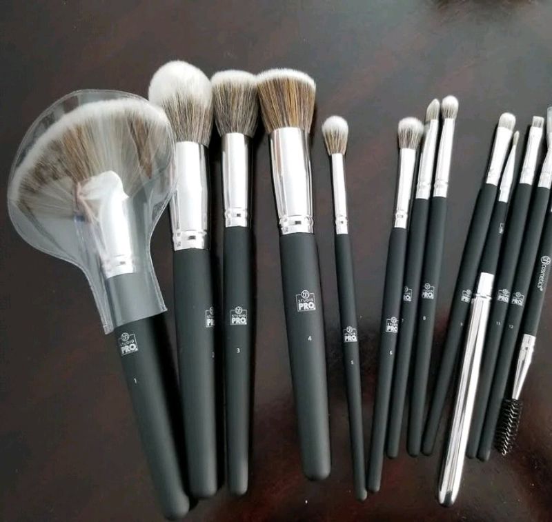 13 Piece Makeup Brushes Set