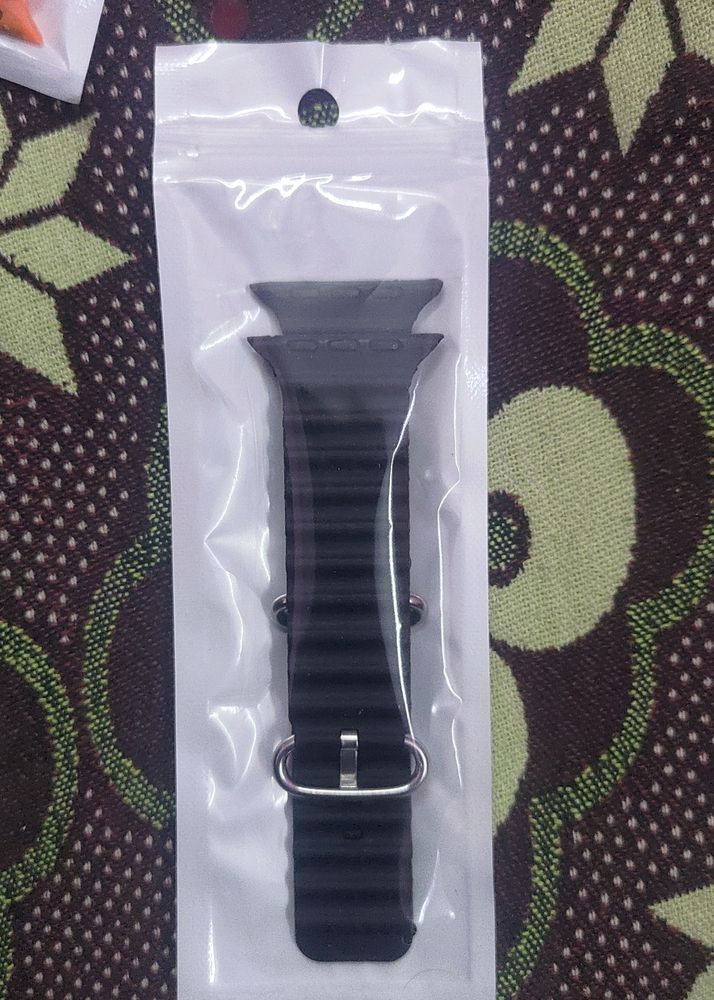 Smart Watch Strap Black Colour