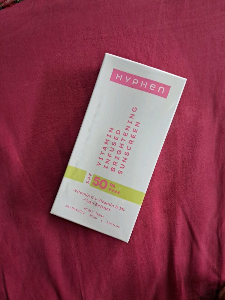 Hyphen Vitamin Infused Brightening Sunscreen