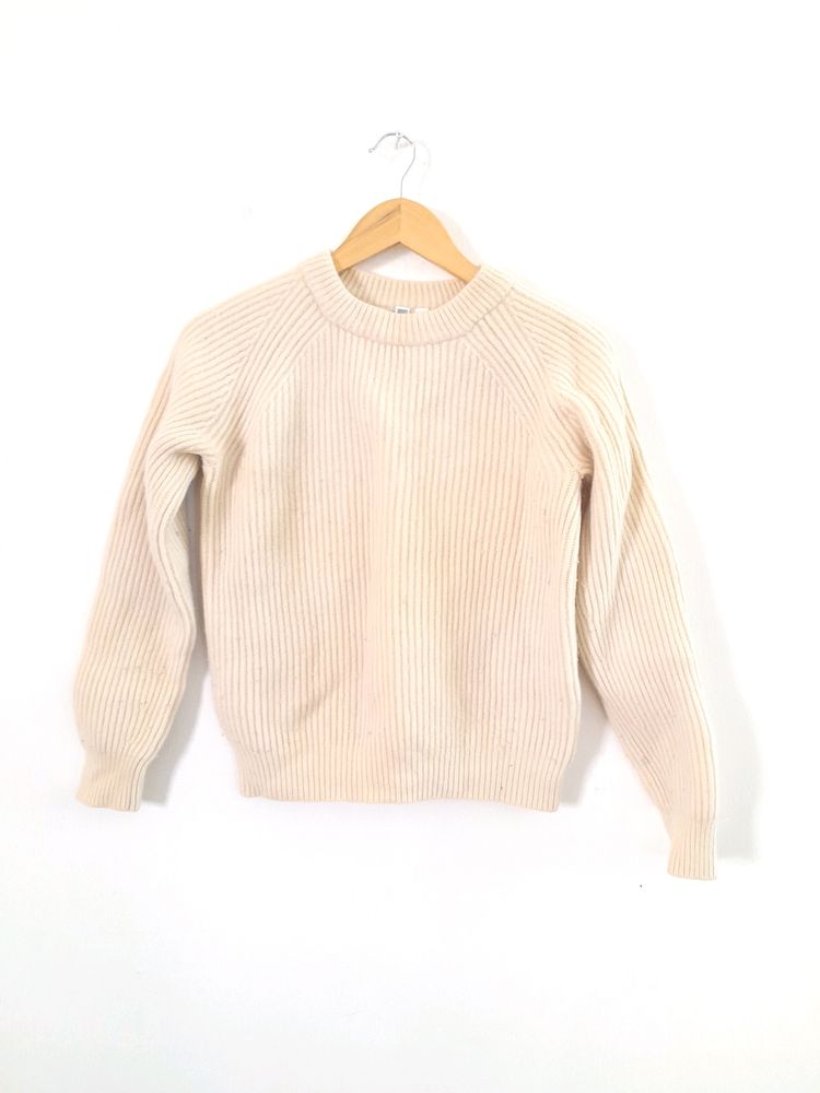 Cream Casual Sweater (Women's)