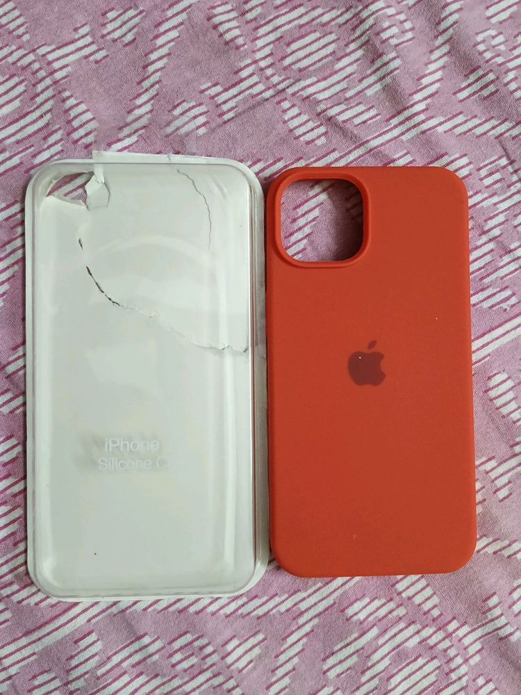 Iphone 14 Silicone Case Red