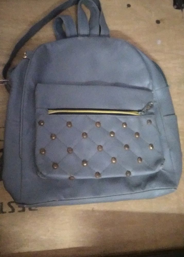 Grey Backpack