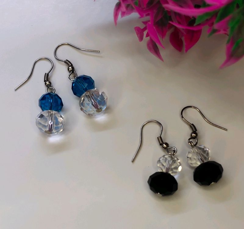 Beautiful Crystal Beads Earrings