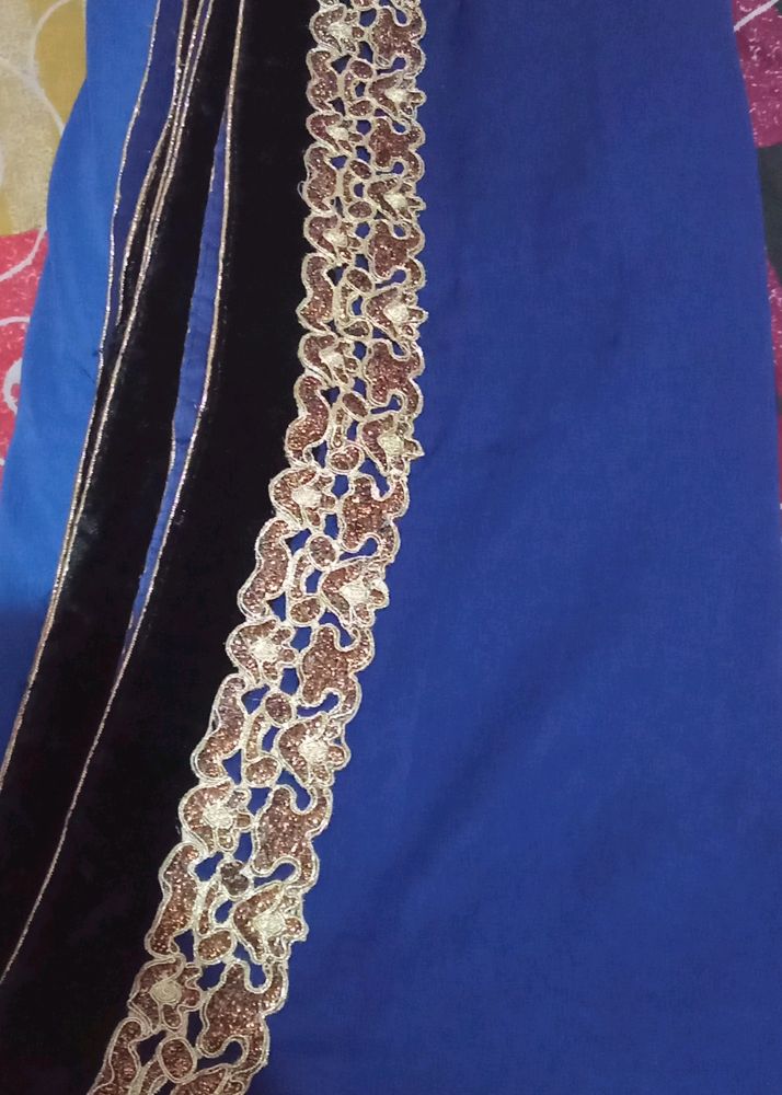 Heavy Border Saree