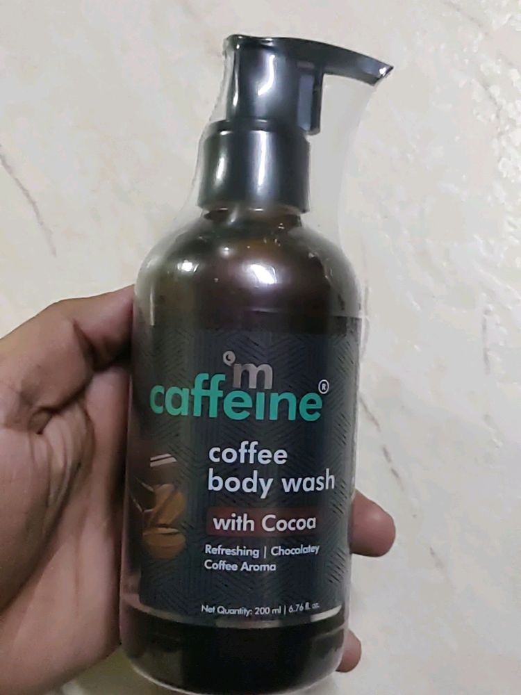 M caffeine Coffee Body Wash With Cocoa