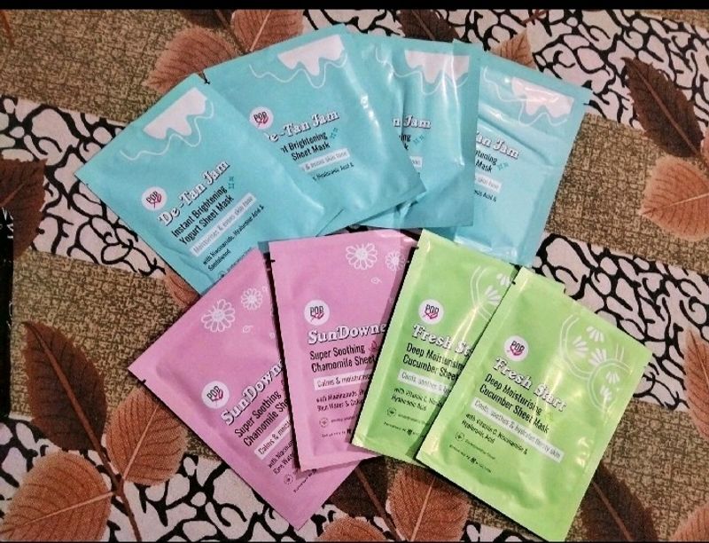 Pack Of 3 Sheet Mask