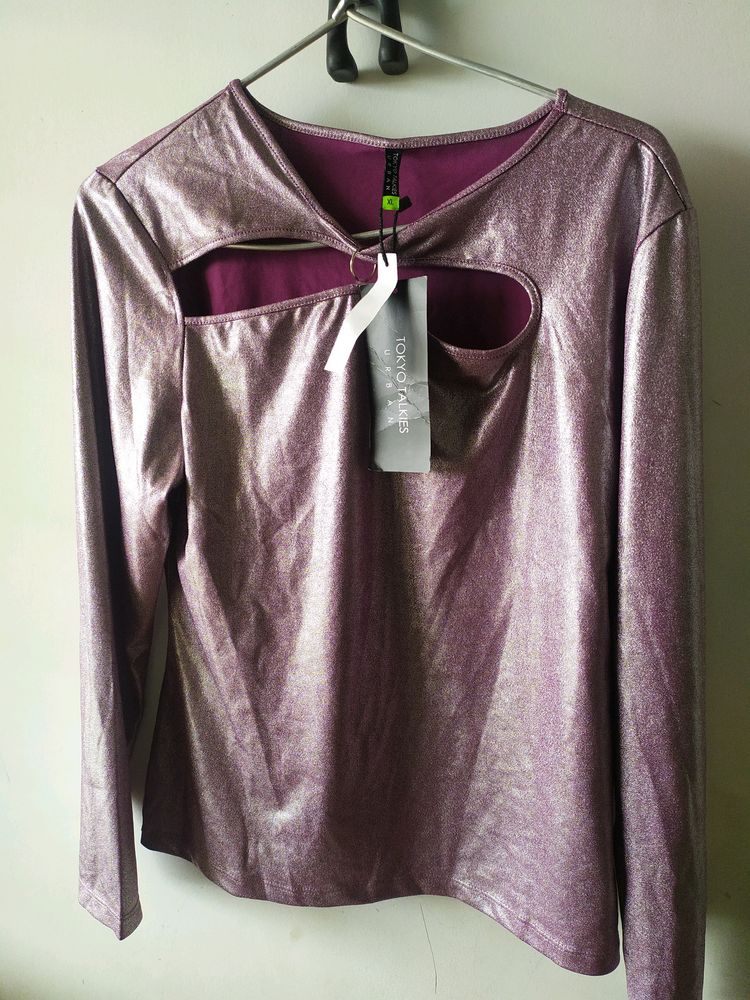 Shimmer Purple Top