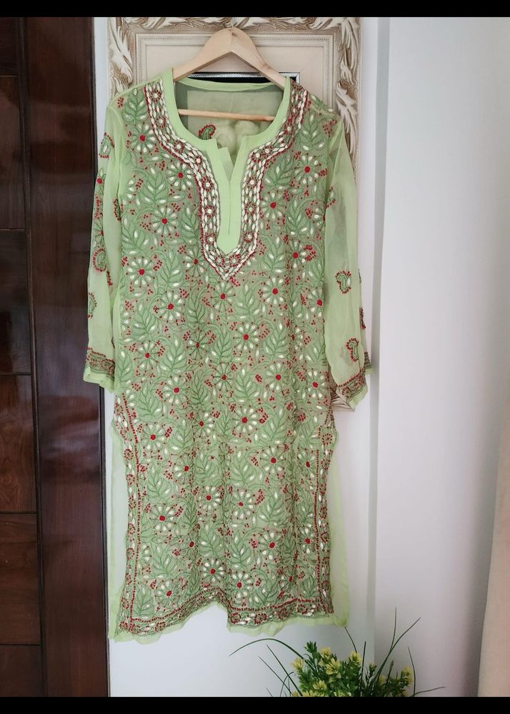 Lucknowi Gotta Patti Kurta