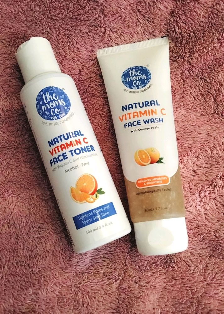 The Moms Co Toner And Facewash