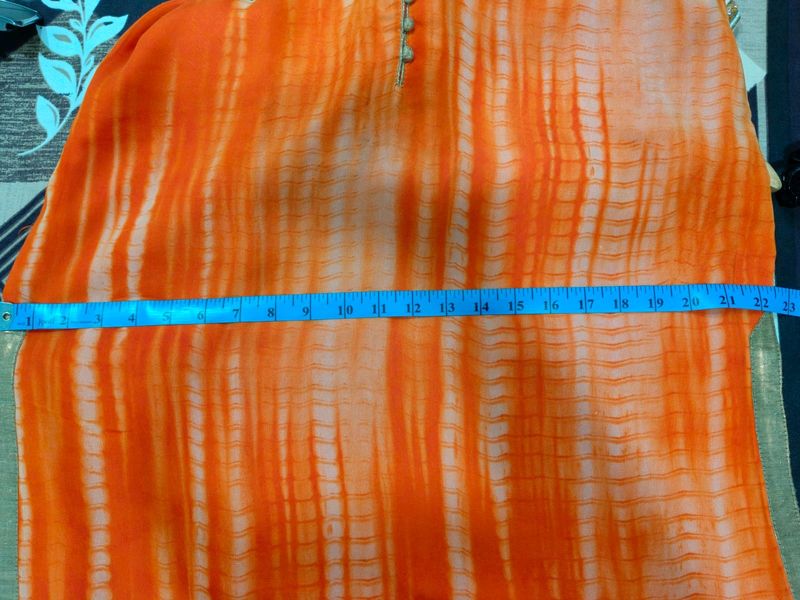 Orange Long Kurti