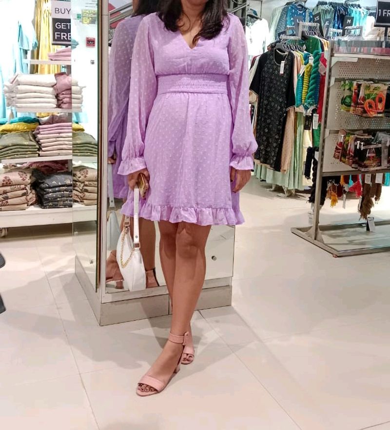 PlusS Lavender Dress