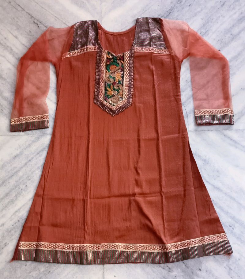 Short Kurti Cotton Linen