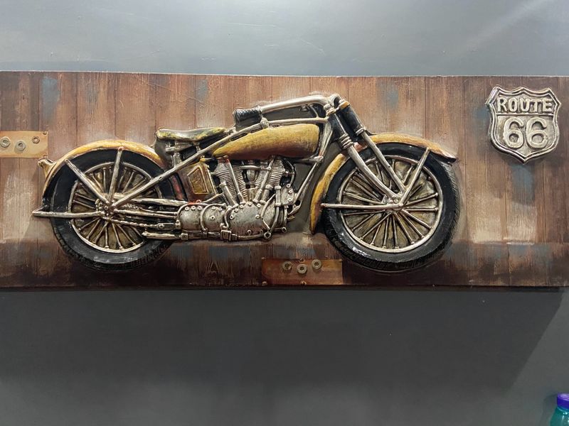 Bike Canvas Painting