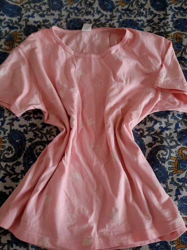 New Baby Pink Top ... Pure Cotton