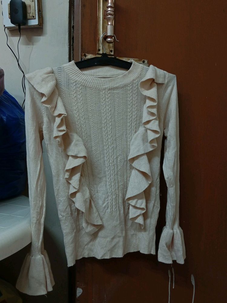 Cream Sweater