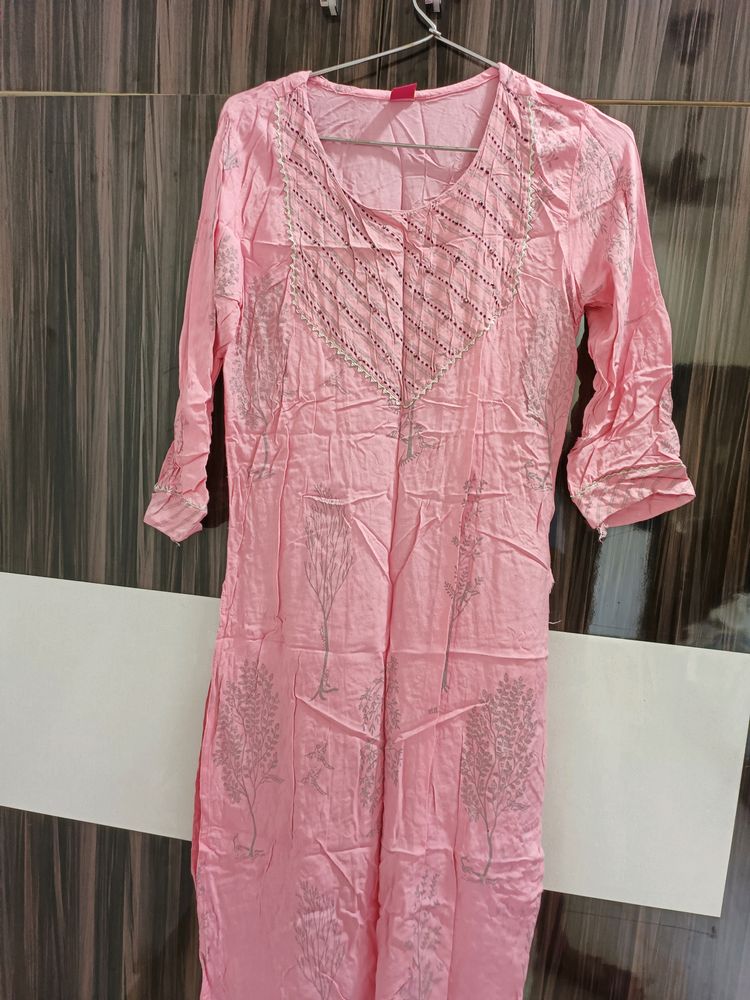 Pink Kurta Set