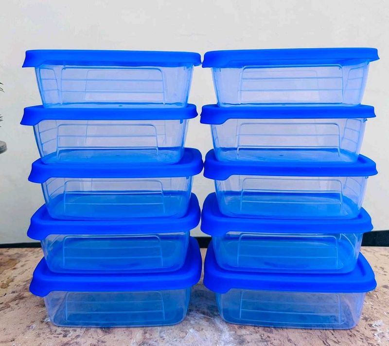 Combo Of 10 Containers (Storage Boxes)