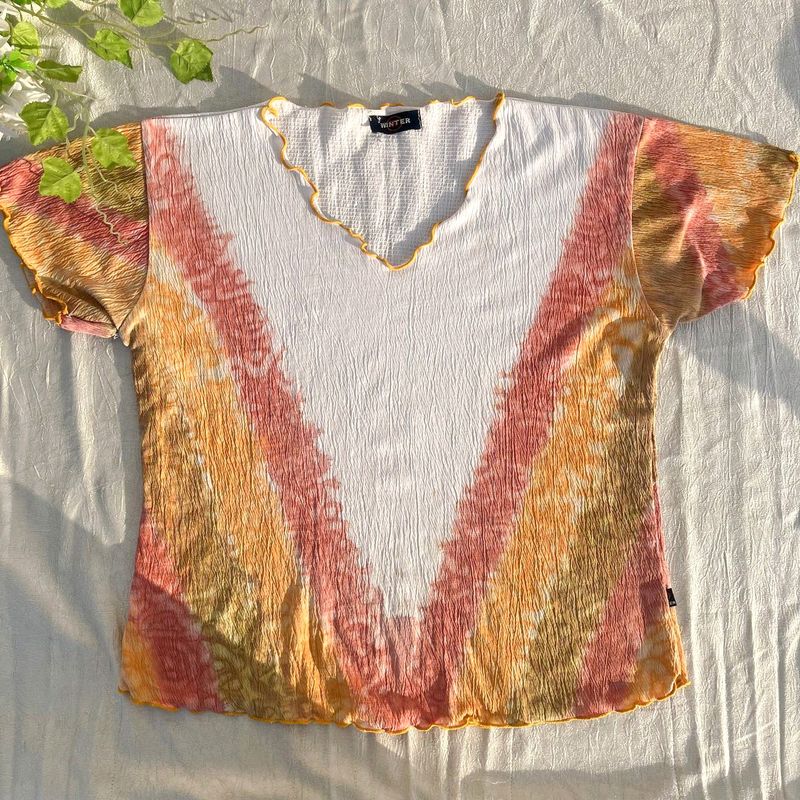 Tie-Dye Summer Friendly Top 🎀