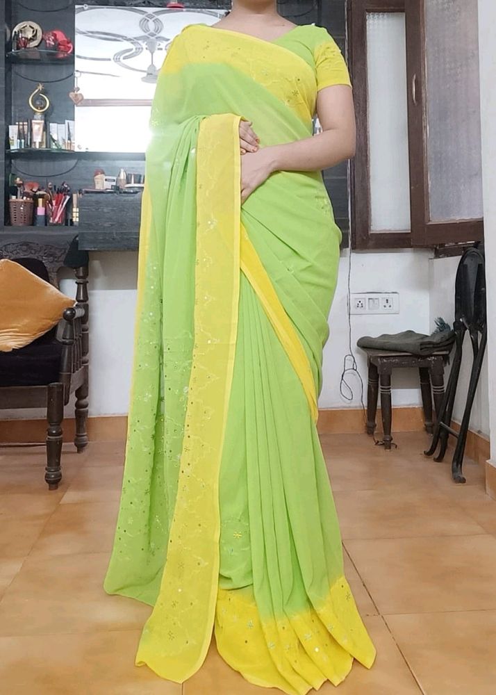 Saree💚💛