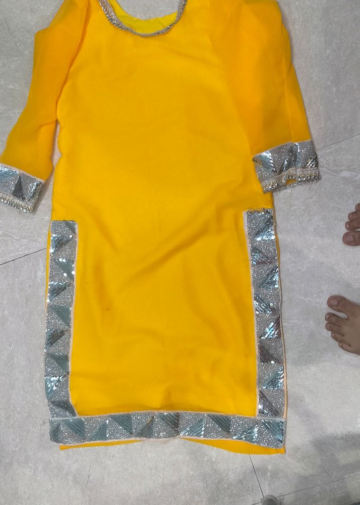 yellow haldi spl gharara