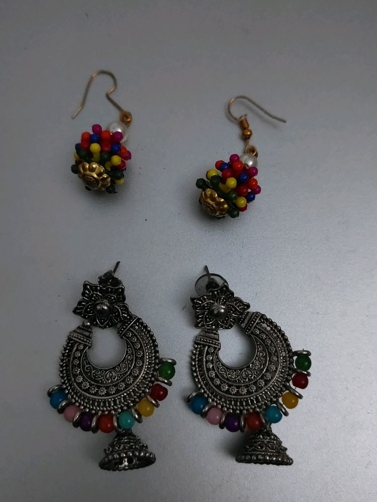 Festive Earrings Combo Of Two