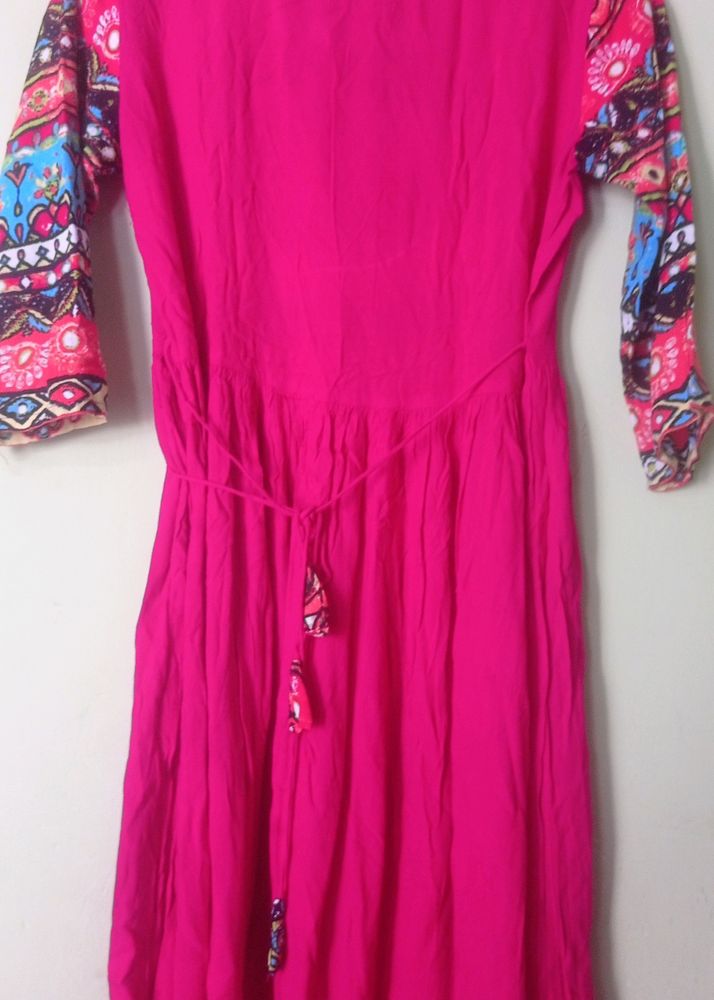 Trendy rayon A line kurti