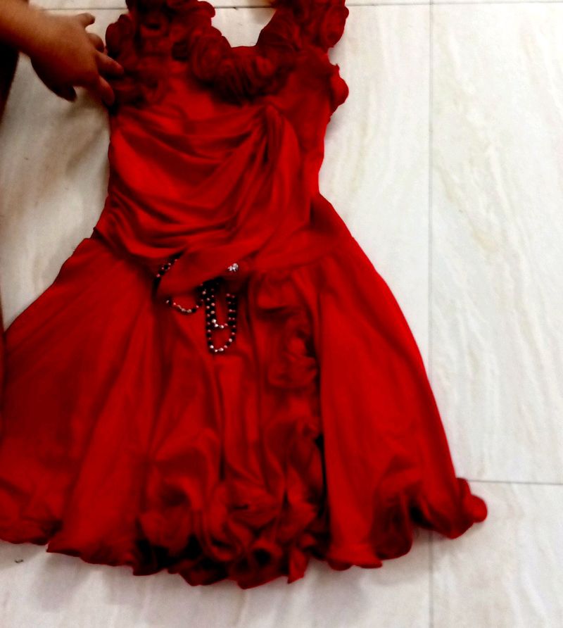 Beautiful Red Frock